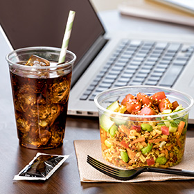 Simplot Good Grains™ Thai Style Red Quinoa & Vegetable Blend, Styled