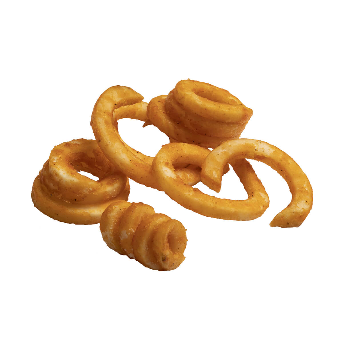 Simplot Tater Pals™ Fries Savory Loops, Reduced Sodium, Prepared