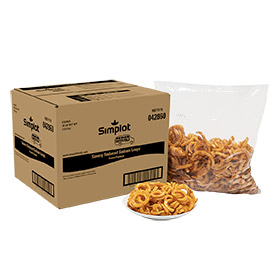 Simplot Tater Pals™ Fries Savory Loops, Reduced Sodium, Styled