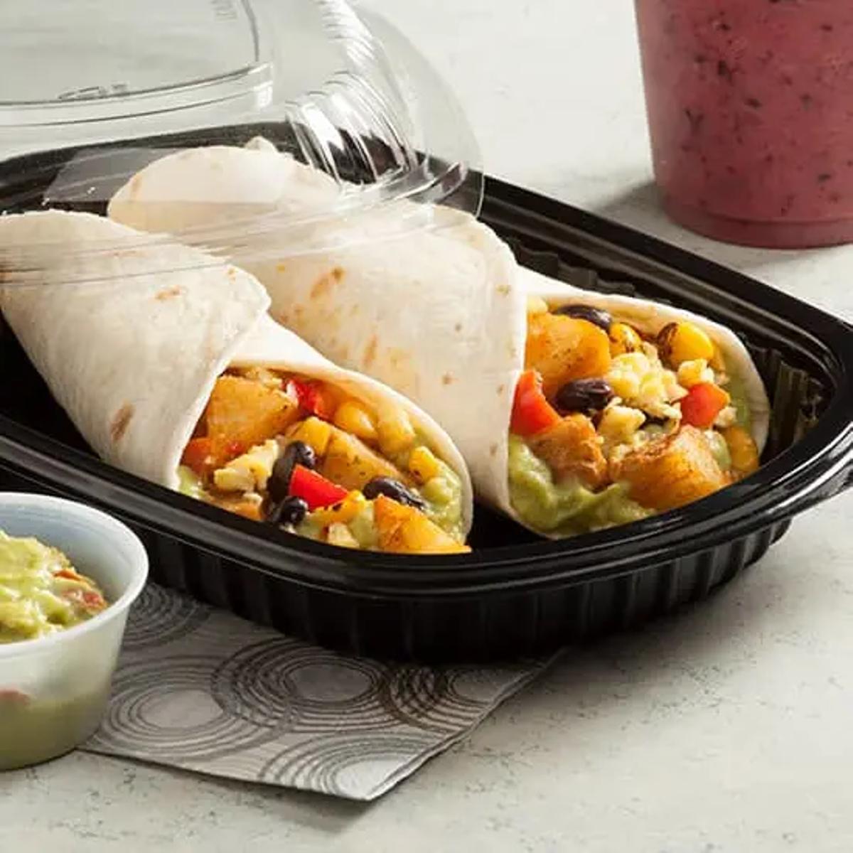 Southwest Deli Breakfast Wrap Recipe Card