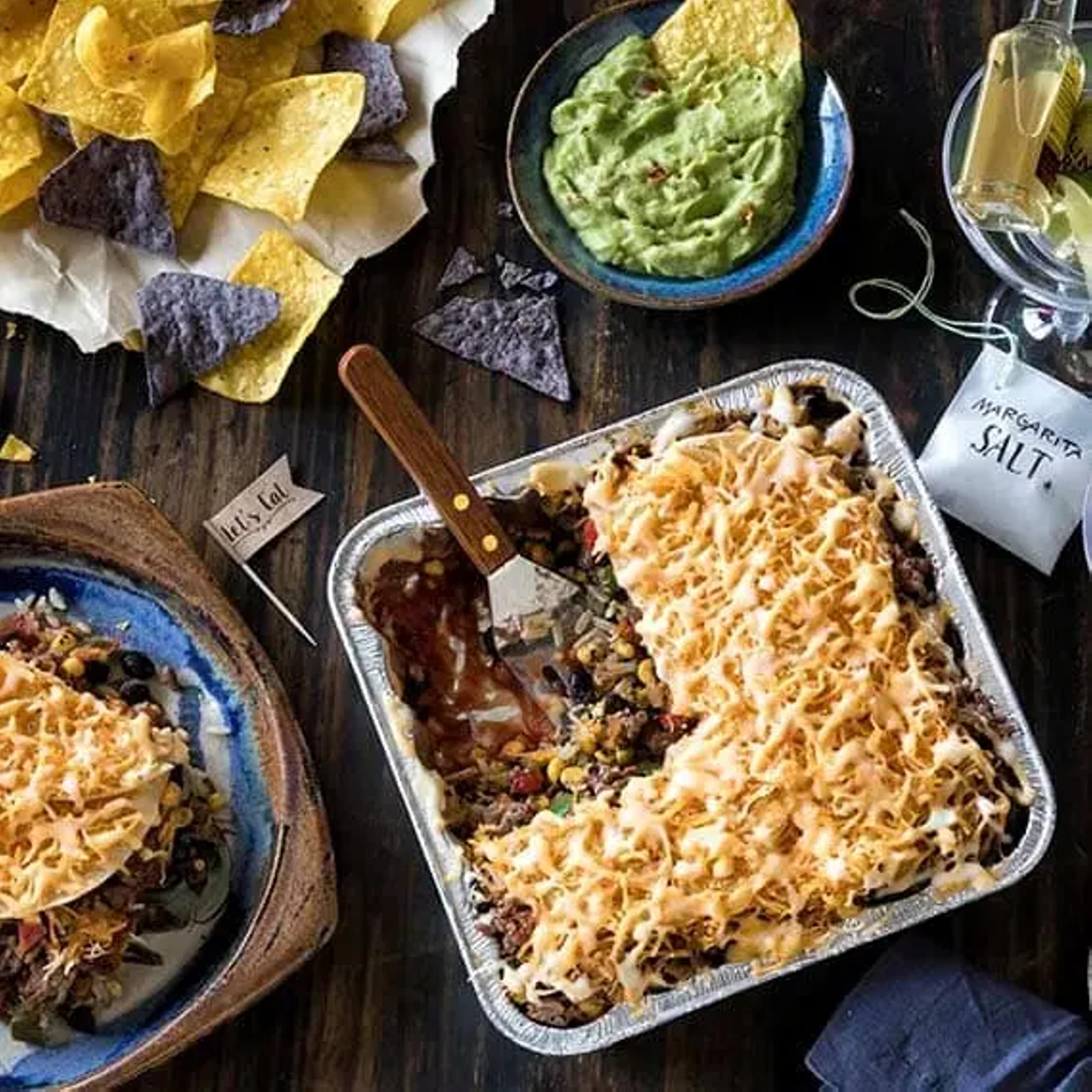Southwestern Taco Lasagna Bake