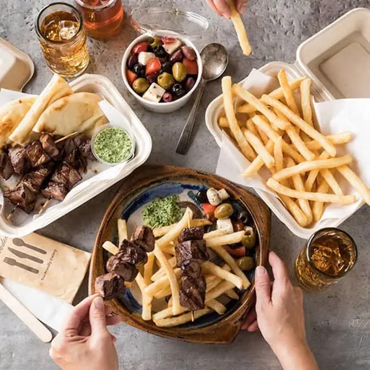 Middle Eastern Steak & Frites Recipe Card